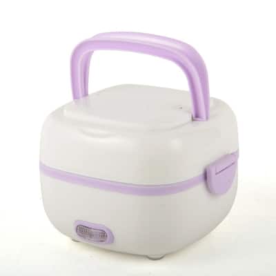 Mini Portable Electric Lunch Box Rice Cooker & Steamer