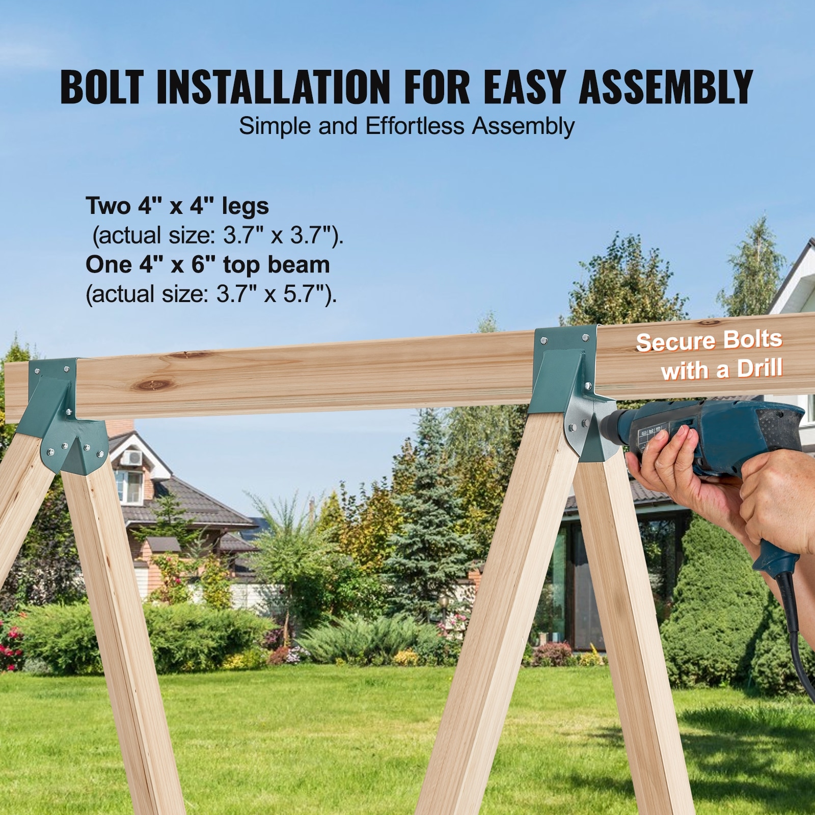 HOT Diy Swing Holder Swing Stand Frame Diy Swing Sets A