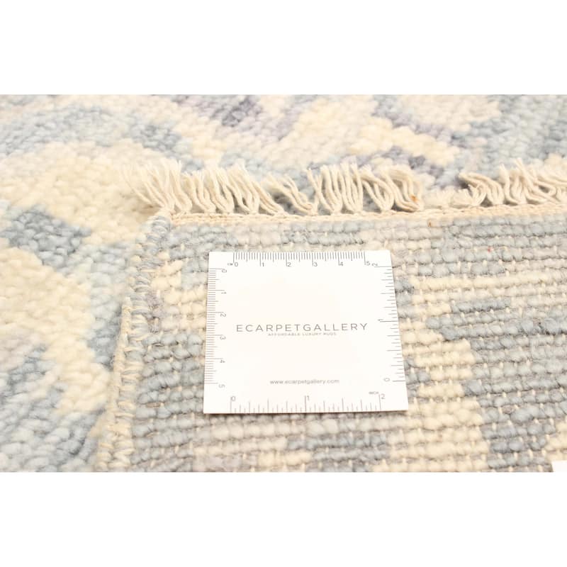 ECARPETGALLERY Hand-knotted Mystique Cream Wool Rug - 3'7 x 5'6