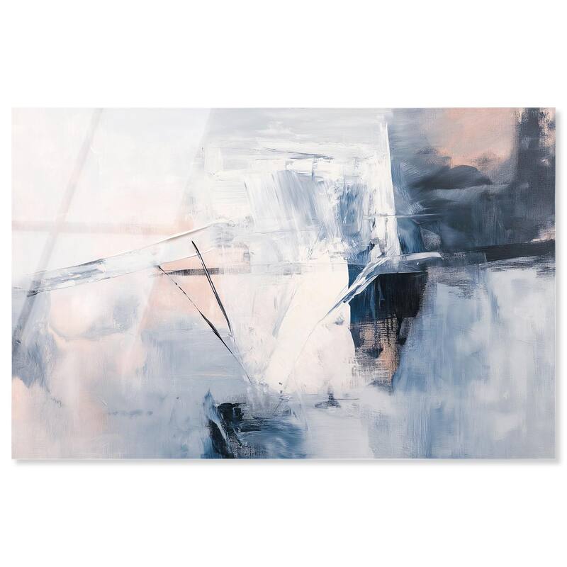 Blue Rapture I Acrylic by Art Remedy, Ready to Hang - 45" x 30"