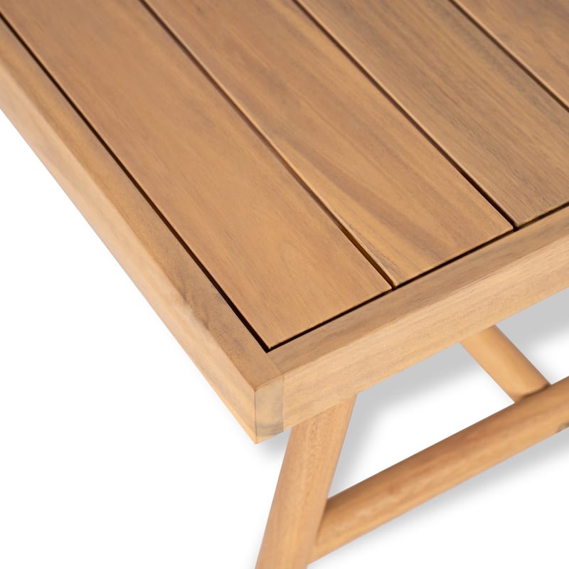 Christopher Knight Home - Delano Outdoor Acacia Wood Patio Set