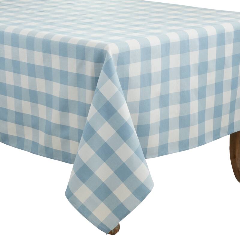 Casual Buffalo Plaid Tablecloth