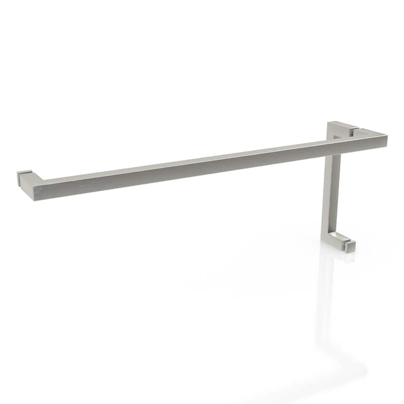 Glass Warehouse 78" x 60" Frameless Towel Bar Shower Door - Wall Hinge