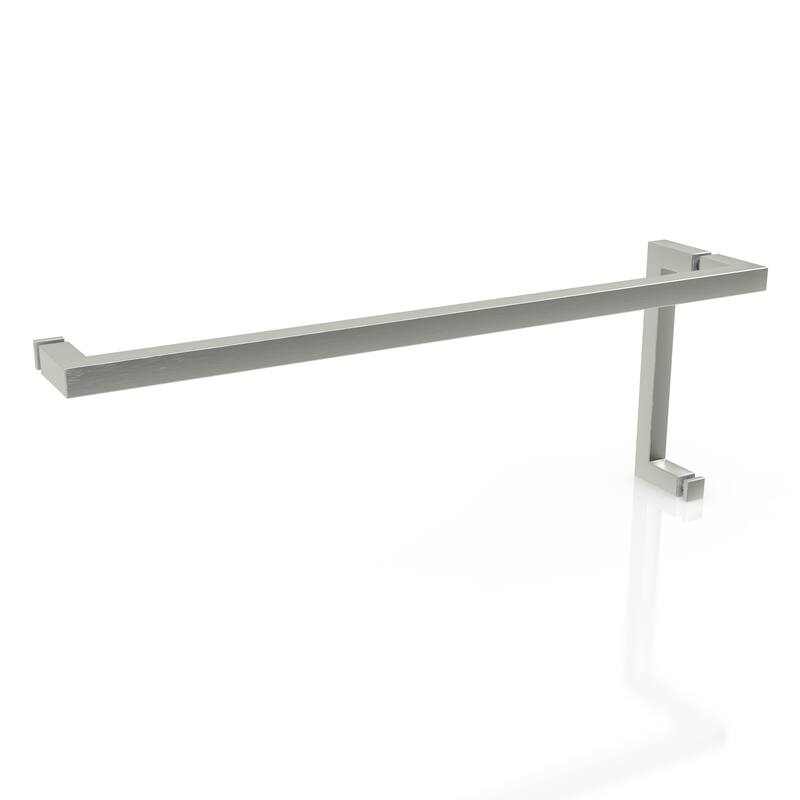 Glass Warehouse 78" x 60-5" Frameless Towel Bar Shower Door - Wall Hinge