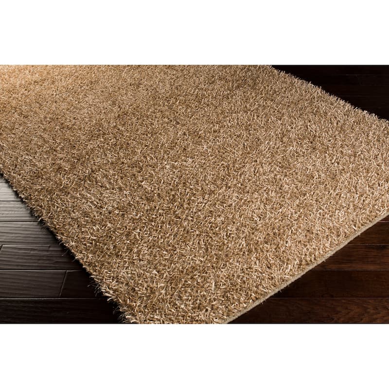 Hand-woven Raz Soft Plush Shag Area Rug (5' x 8')