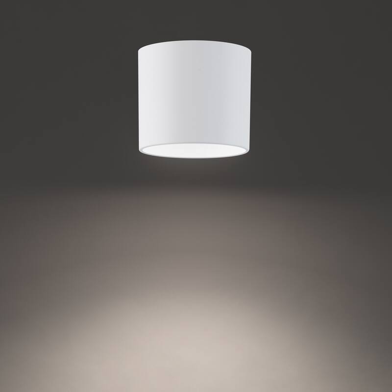 Squat 5in LED Outdoor Flush Mount 3-CCT 3000K-3500K-4000K Set to 3000K