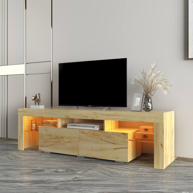 60-Inch Modern TV Stand with RGB light