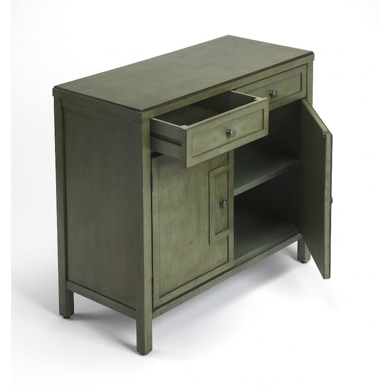 HomeRoots Imperial Green Console Cabinet - 31' X '30' X '14 - 31' X '30' X '14