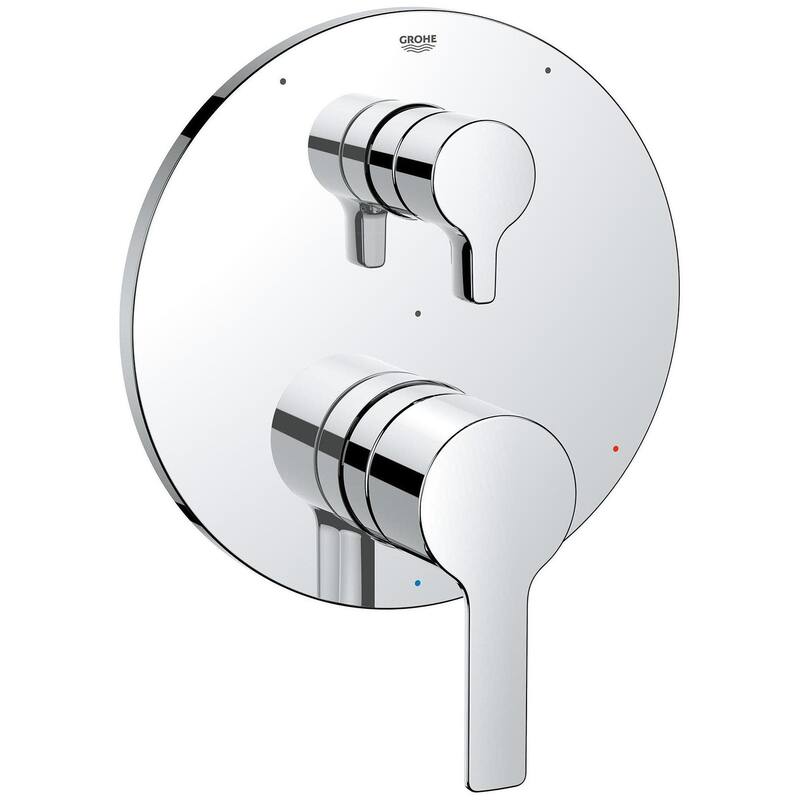 Grohe 29 424 Lineare Three Function Pressure Balanced Valve Trim Only - Starlight Chrome
