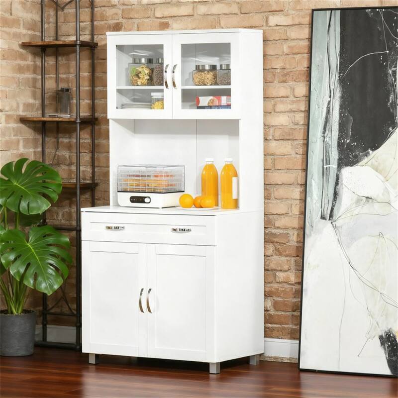 Kitchen Pantry Freestanding Storage Cabinet