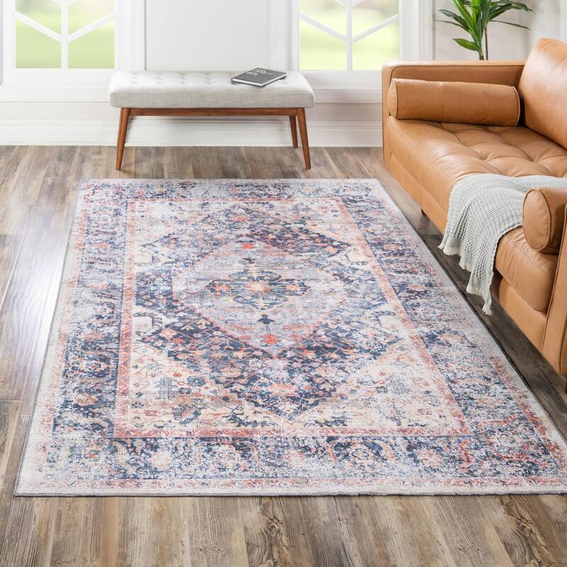 Traditional Tira Collection Area Rug