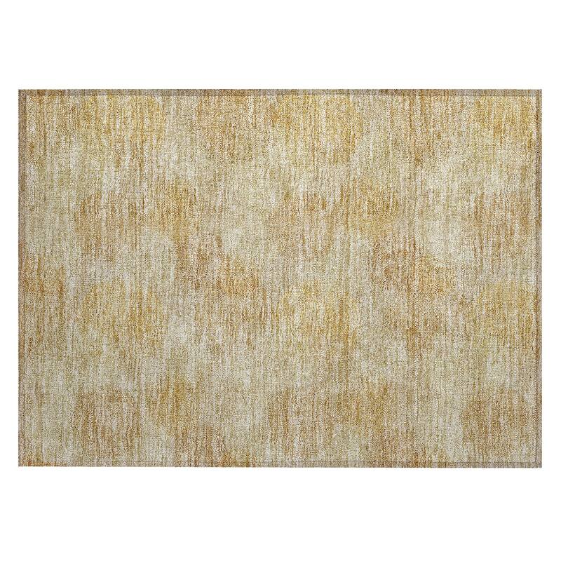 Machine Washable Indoor/ Outdoor Boho Sphere Chantille Rug