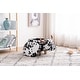 preview thumbnail 3 of 23, Animal Cow Storage Upholstered Kids Ottoman