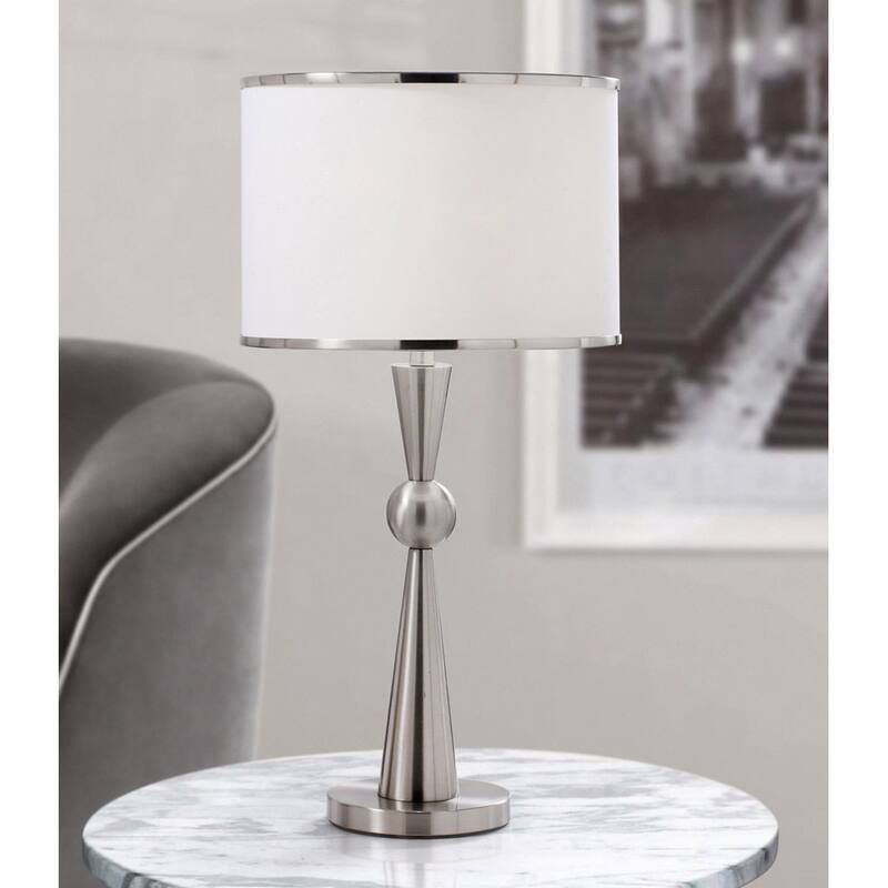 HomeGlam 28.5-inch Dione Metal Table Lamp