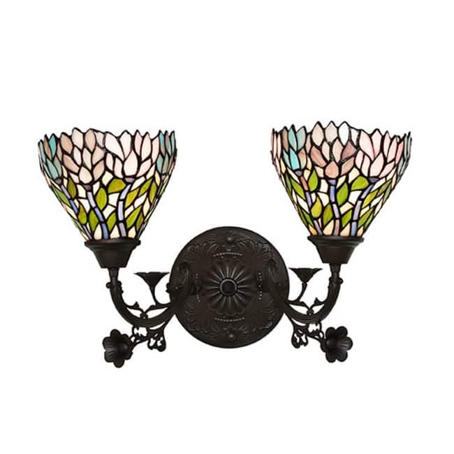Meyda Tiffany 36100 2 Light 11" Tall Wall Sconce