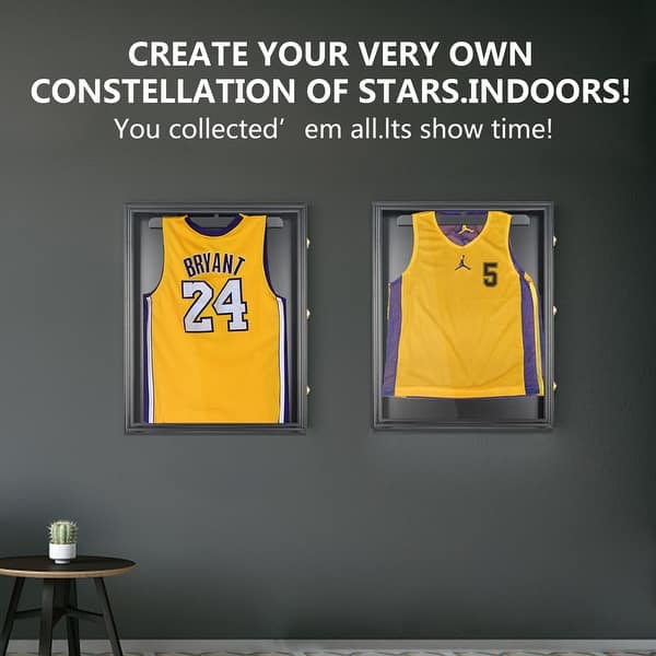 Shop Kinbor Jersey Display Frame Shadow Box Display Case W
