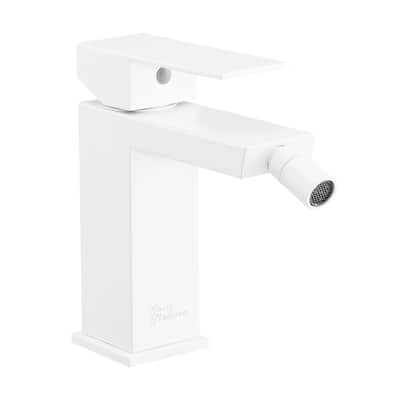 Bastille Bidet Faucet In Matte White - 10.63" x 6.69" 2.76"
