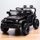 preview thumbnail 1 of 26, 24V Kids Ride On Car with Remote Control, Four-Wheel Suspension, Bluetooth, MP3, LED Headlights for Kids 3 Years Old Black