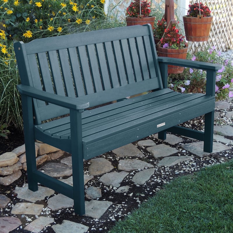 HIGHWOOD Lehigh 5-foot Eco-friendly Synthetic Wood Garden Bench