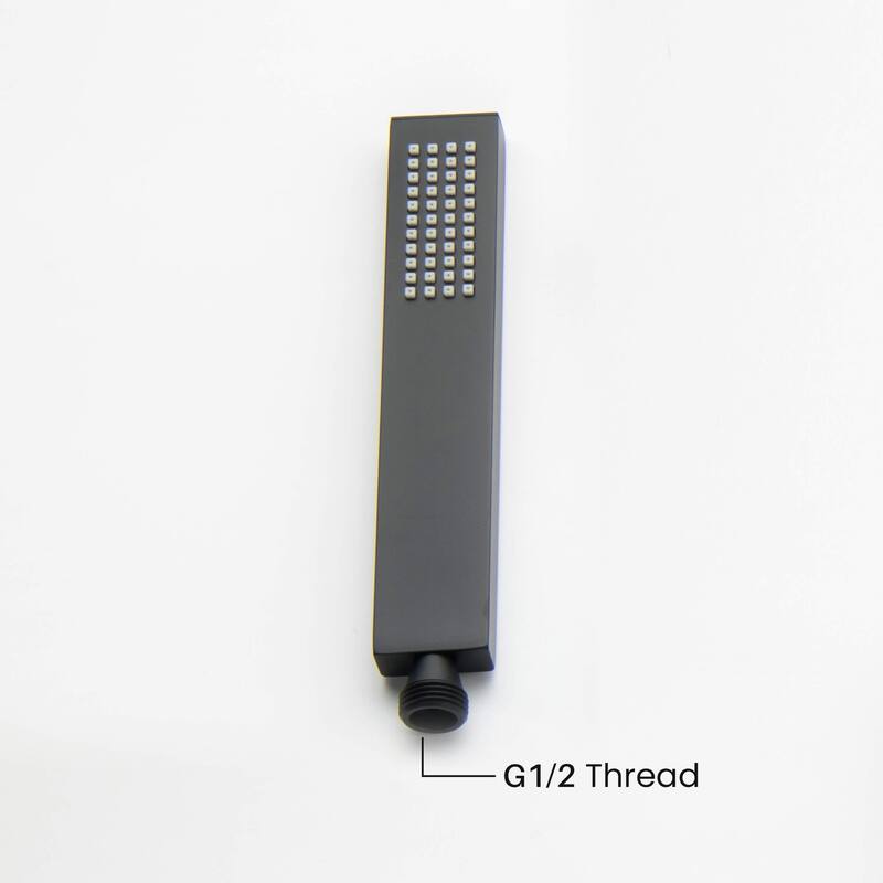 Cube Metal Handheld Shower Head