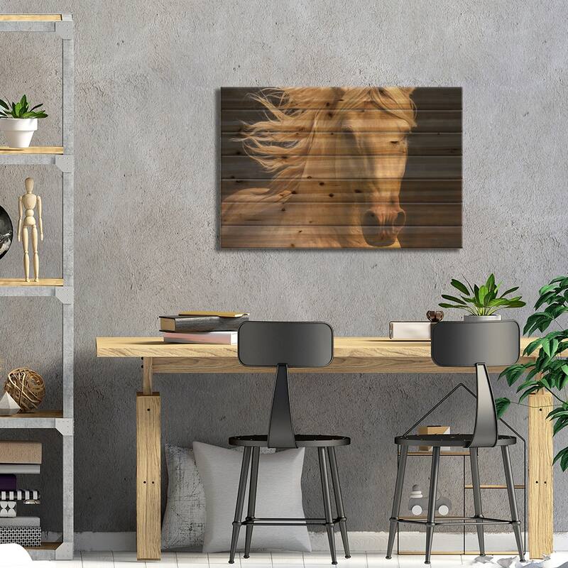 Kieto II Print On Wood by Tony Stromberg - Multi-Color
