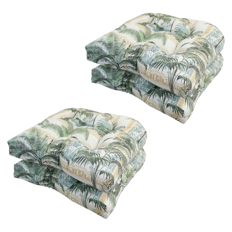 19-inch U-Shaped Dining Chair Cushions (Set of 4)