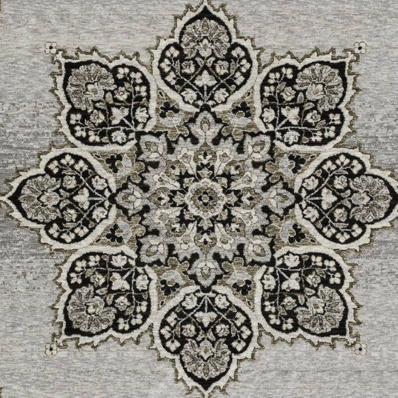 HomeRootsMedallion Bohemian Rectangle Area Rug