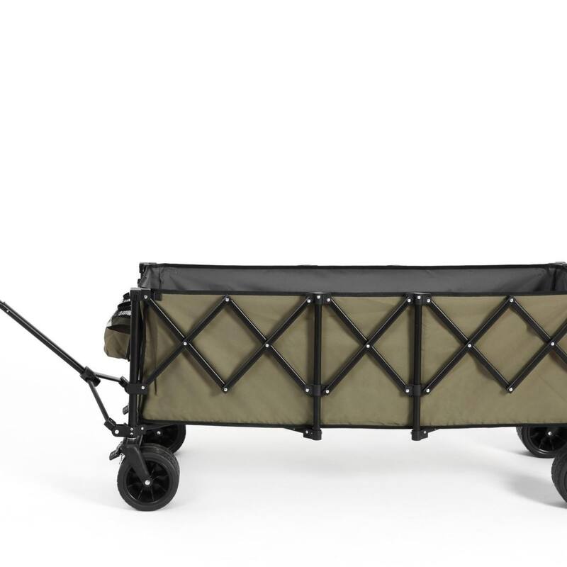 Foldable extension cart