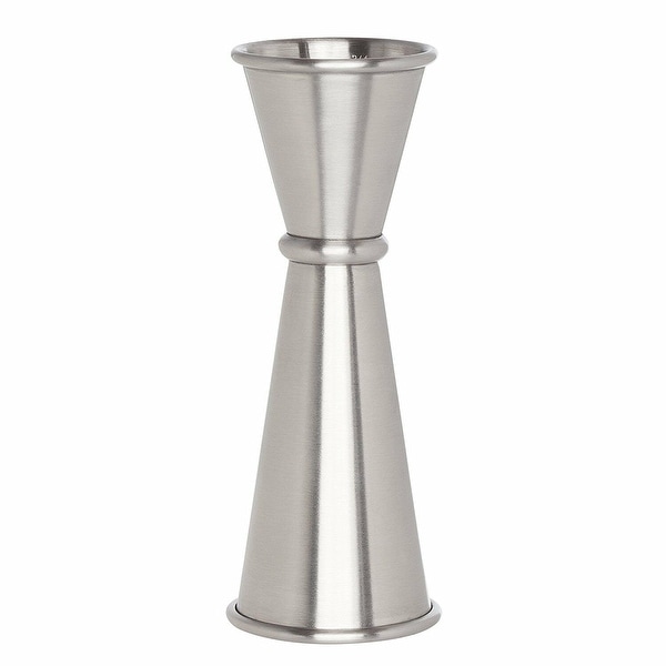 HIC Japanese-Style Stainless Steel Double Cocktail Jigger - Liquor Bar Tool. Opens flyout.