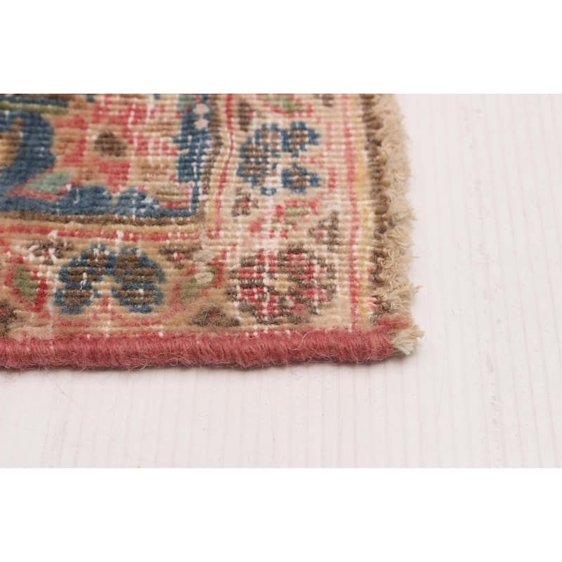 ECARPETGALLERY Hand-knotted Antalya Vintage Red Wool Rug - 9'7 x 12'10