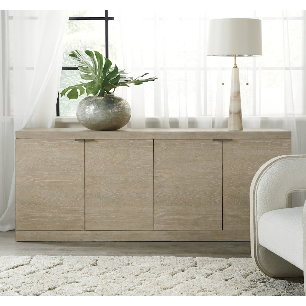 Hooker Furniture Cascade 76" Wide Modern Casual Credenza Sideboard