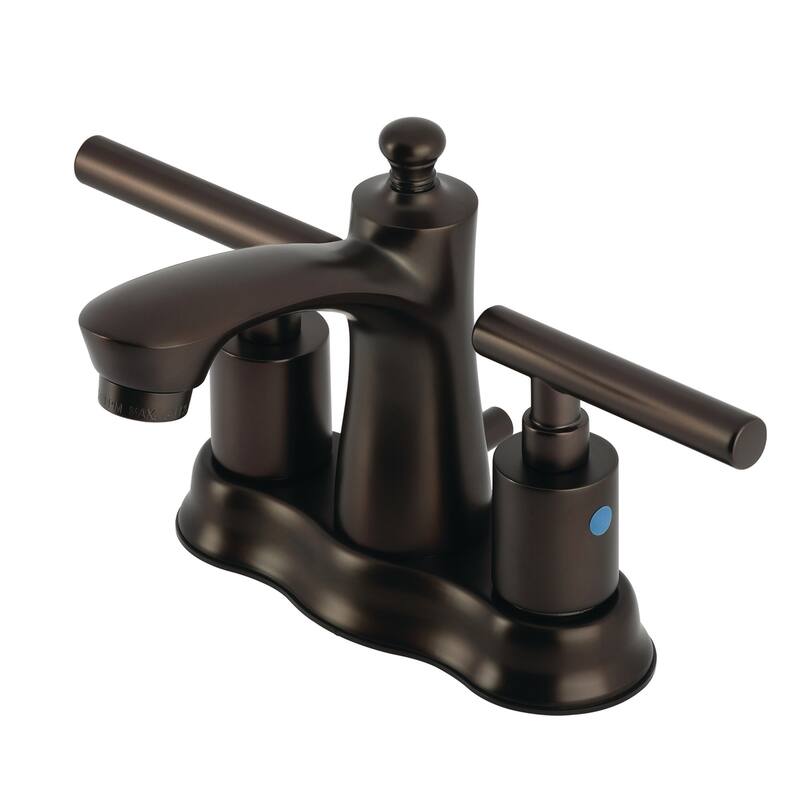 Kingston Brass FB761.CML Manhattan 1.2 GPM Centerset Bathroom Faucet - Oil Rubbed Bronze