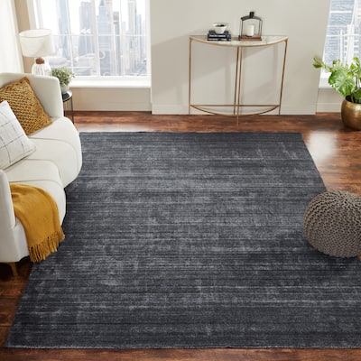 Charcoal Handmade Area Rug