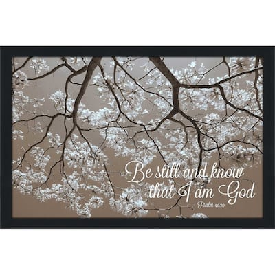 "Be Still (Horizontal)" Print on Acrylic