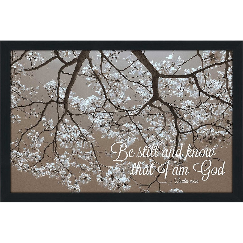 "Be Still (Horizontal)" Print on Acrylic