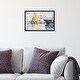 preview thumbnail 1 of 8, Oliver Gal 'Venice The Giudecca' Nautical and Coastal Yellow Wall Art Canvas Print 15 x 10