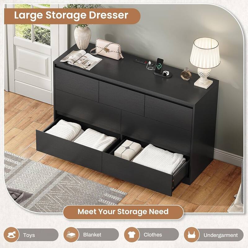 Dresser for Bedroom Dressers & Chests of Drawers Storage Organizer