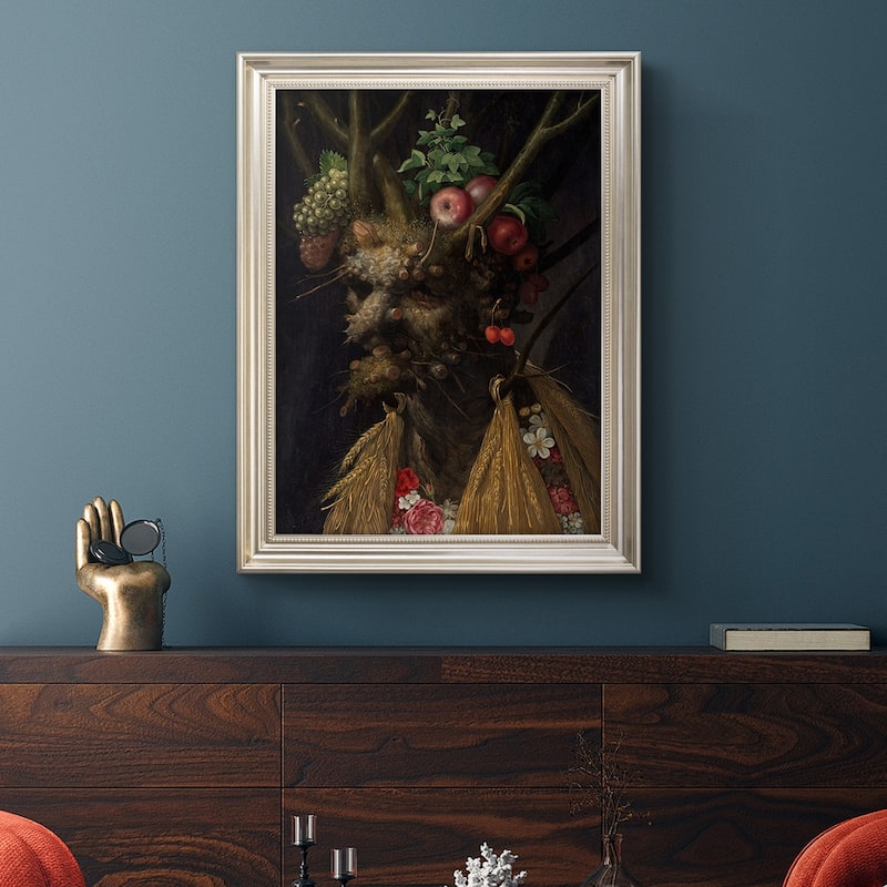 Four Seasons in One Head Premium Framed Canvas- Ready to Hang