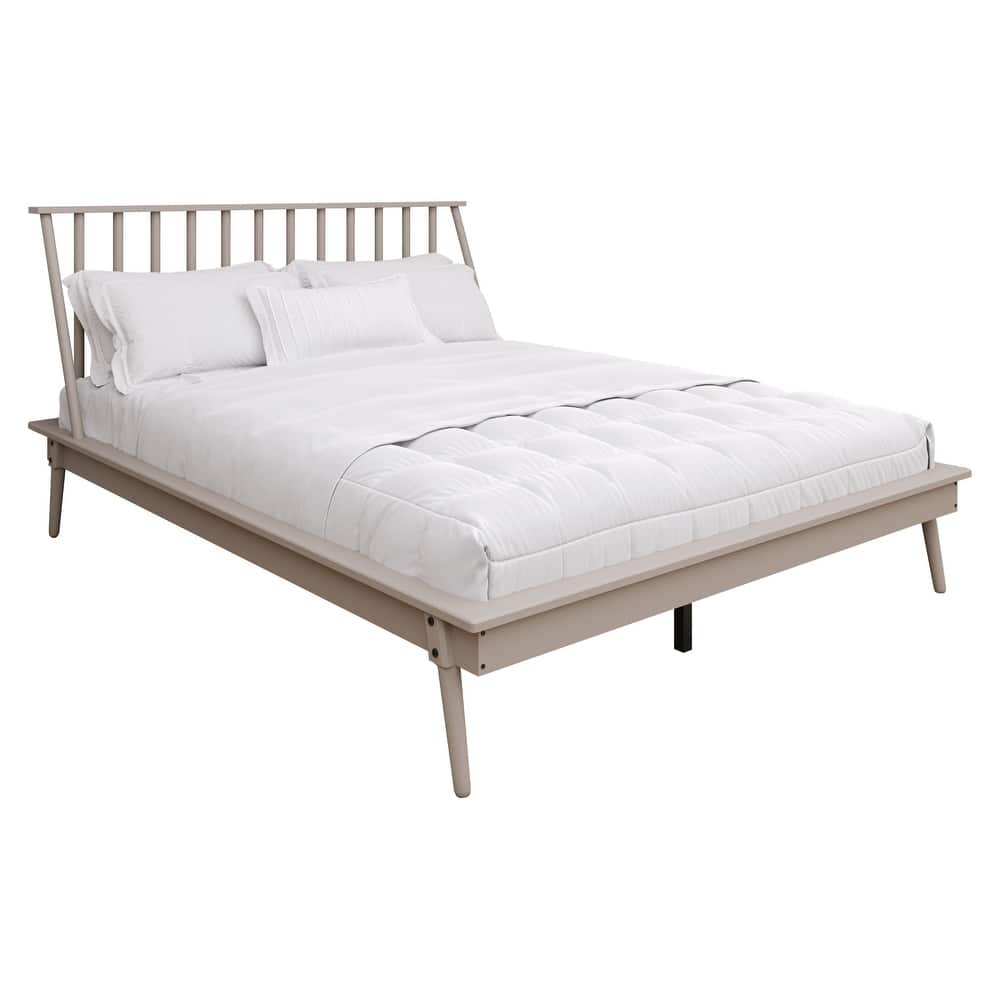CraftPorch Vintage Wooden Platform Bed
