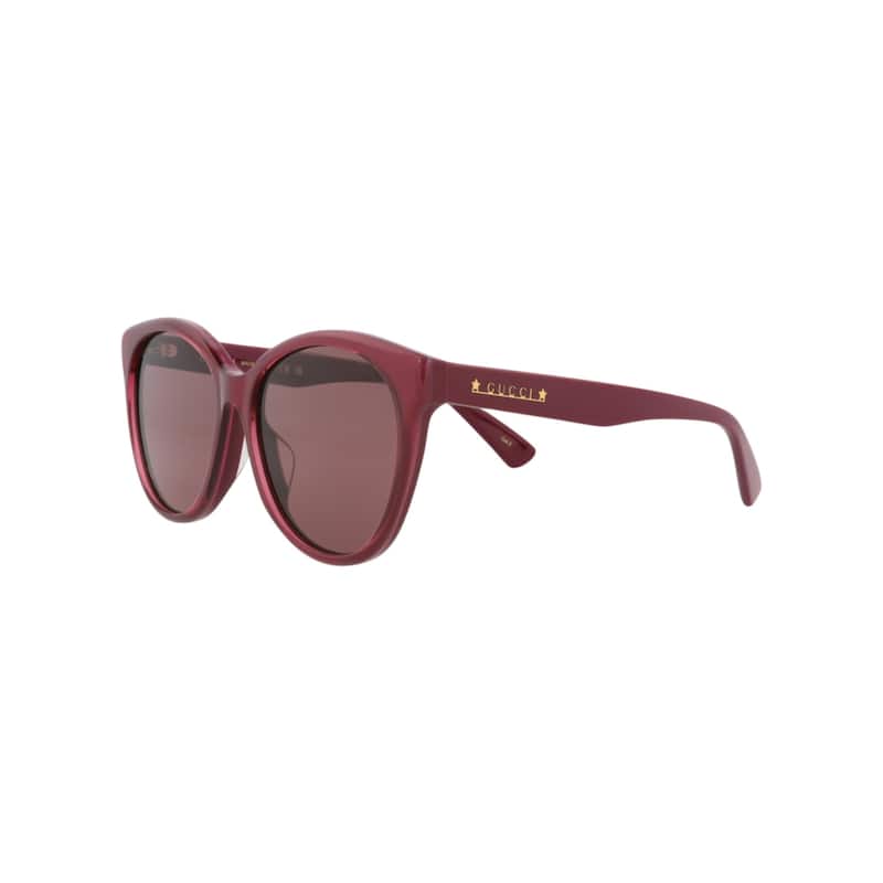 Gucci Round-Frame Acetate Sunglasses