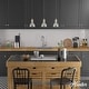 preview thumbnail 9 of 13, Hunter Van Nuys 3-Light Linear Cluster Pendant - Kitchen Island, Dining Room - Vintage, Industrial, Contemporary