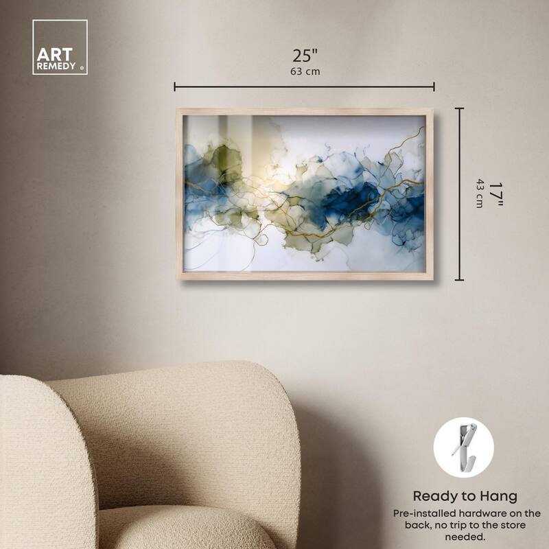 Fluid Geode Shadowbox by Art Remedy