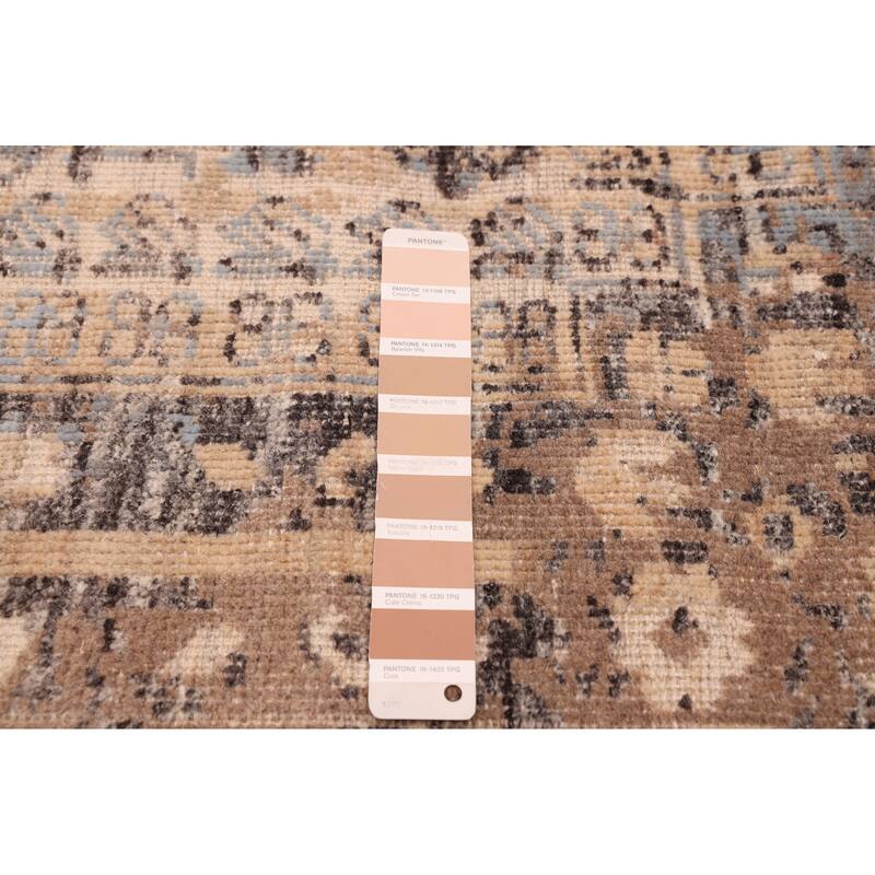 ECARPETGALLERY Hand-knotted Jules Serapi Tan Wool Rug - 9'3 x 11'8