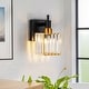 preview thumbnail 161 of 182, 2/3/4-Light Modern Bathroom Crystal Vanity Light Wall Sconces 4.72 - Black Gold