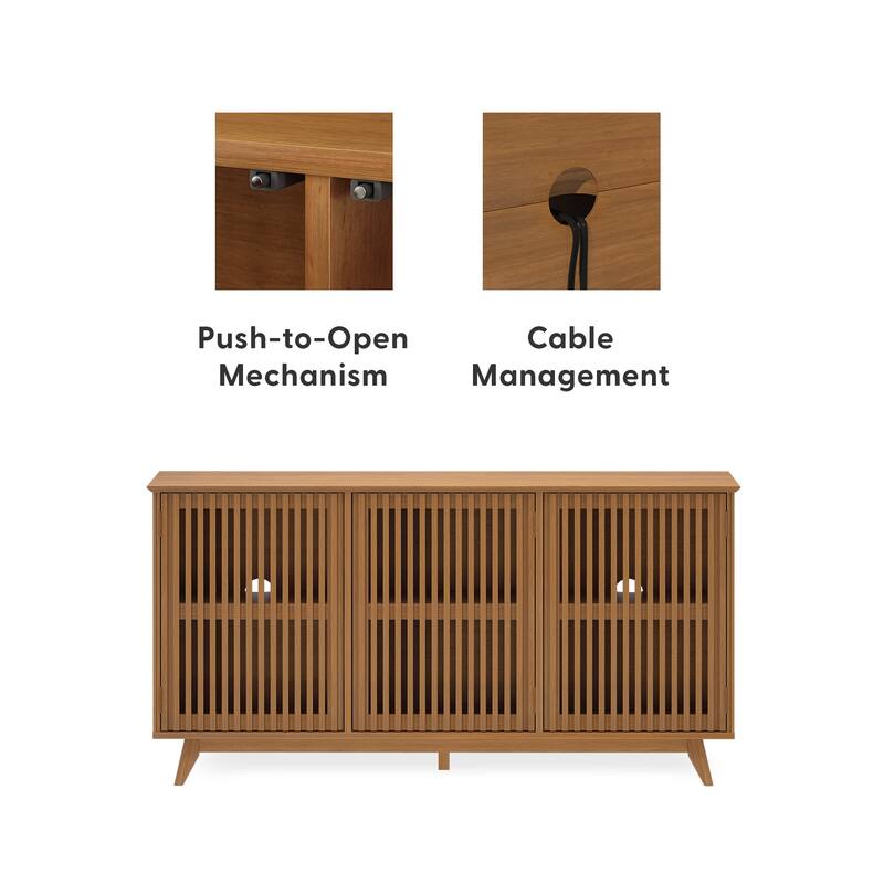 Plank and Beam Mid-Century Modern Buffet Sideboard/TV Stand