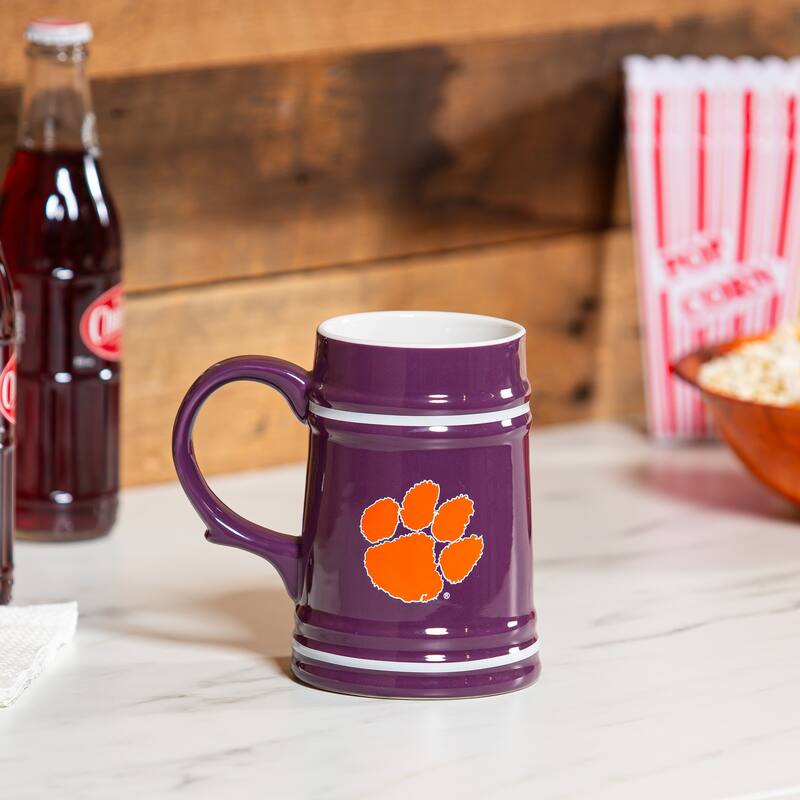 Clemson University 24 oz Ceramic Stein Mug