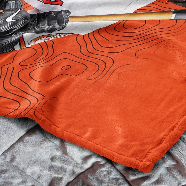 MLB Baltimore Orioles Player Silk Touch Throw Blanket - Overstock