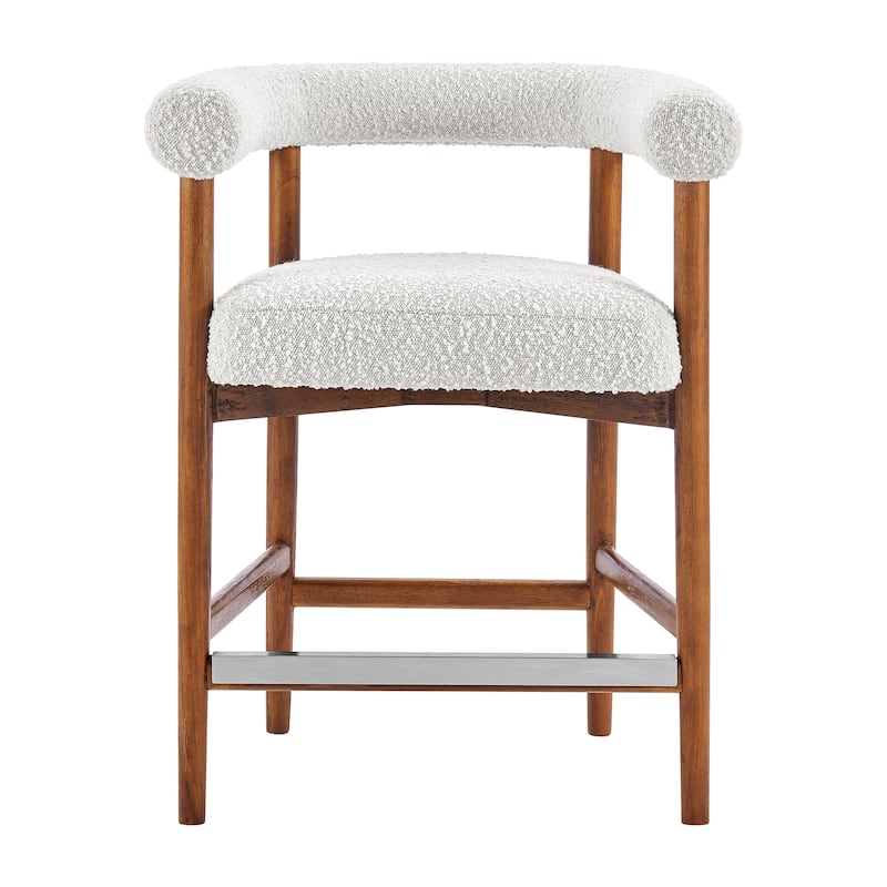 NPD Furniture Keanu Boucle Counter Stool