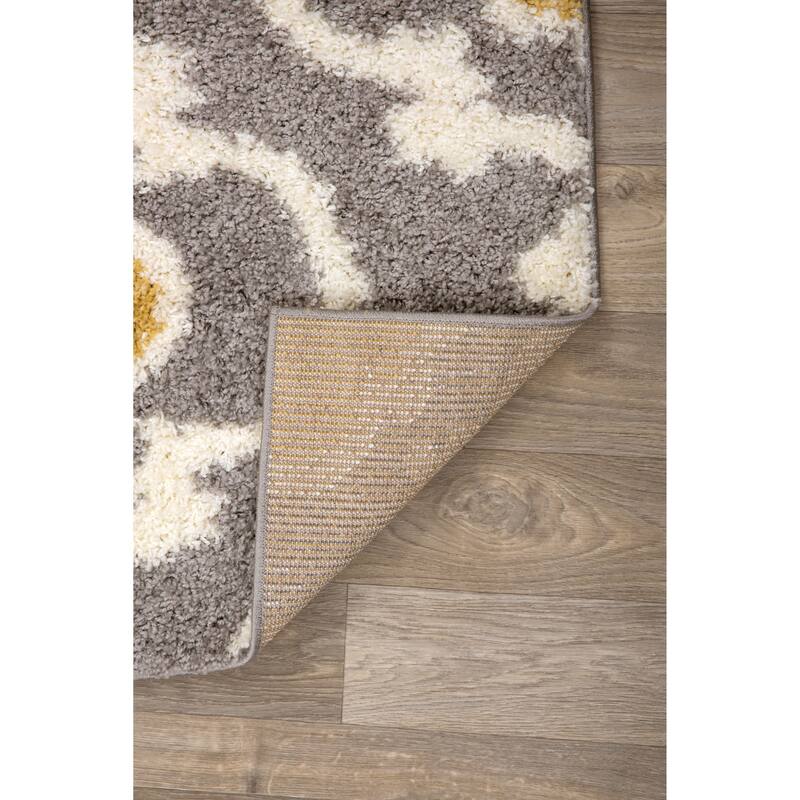 Porch & Den Touro Trellis Shag Area Rug