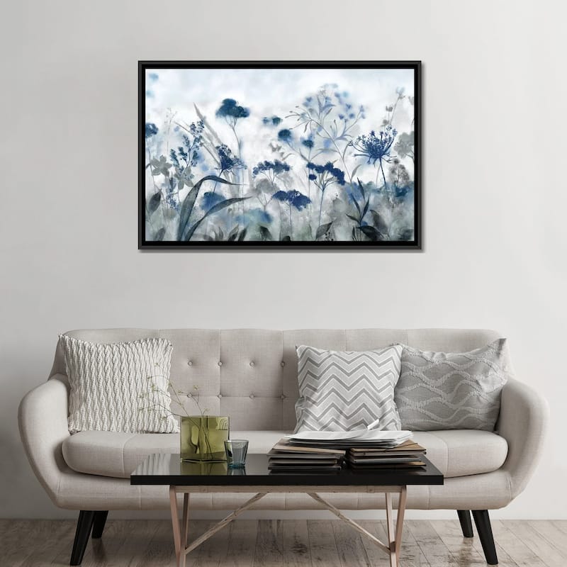 iCanvas "Inky Indigo" by Tava Studios Framed Canvas Print